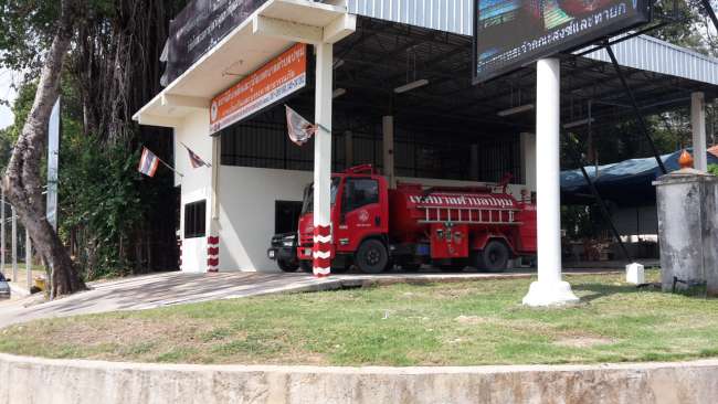 Fire department in Ubon