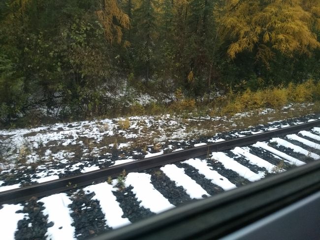 The first snow... but it's only mid-October!!!