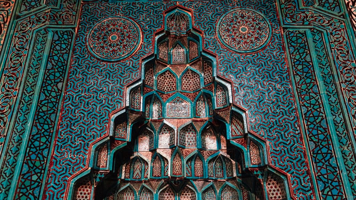 Prachtvoller Mihrab