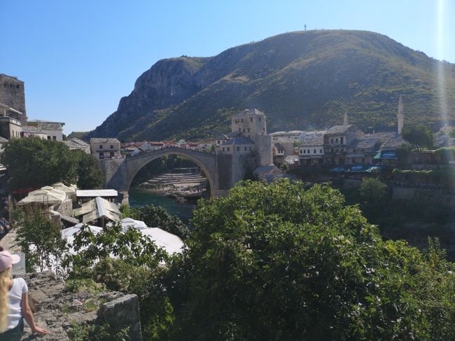Bosnia: 'Stari Most' bridge in the old town of Mostar