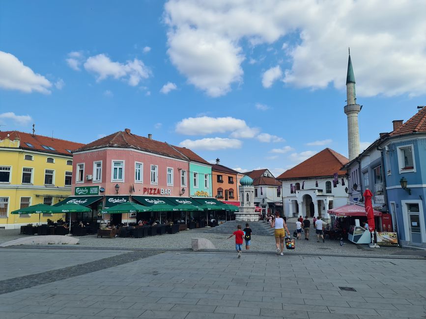 Tuzla hat eine nette kleine Altstadt die vom osmanisachen Charme geprägt ist.