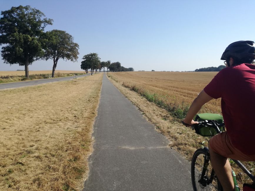 Lungo la ciclabile del Mar Baltico, un percorso carino