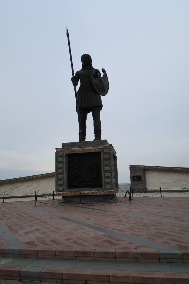 Monument commemorating May 19, when Atatürk and his companions arrived in Samsun