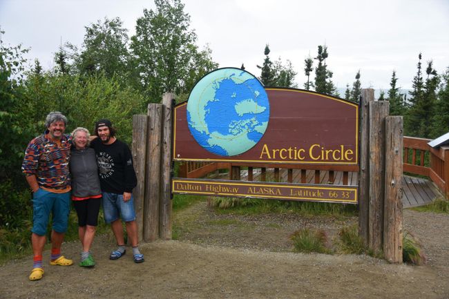 Tag 134 bis 138: Dalton Highway - Road to the Arctic Ocean