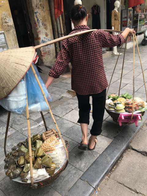 Typical street vendor