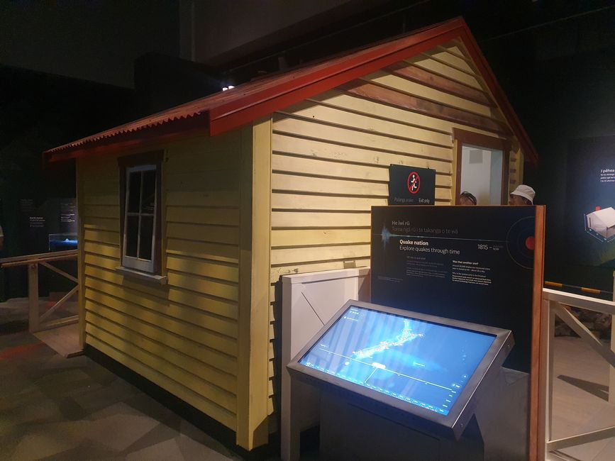 Wellington, De Papa-Museum: Erdbebenhaus