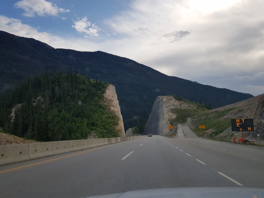 On the road to Revelstoke 