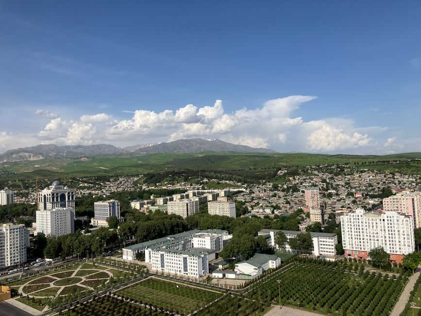 Trixi in Duschanbe