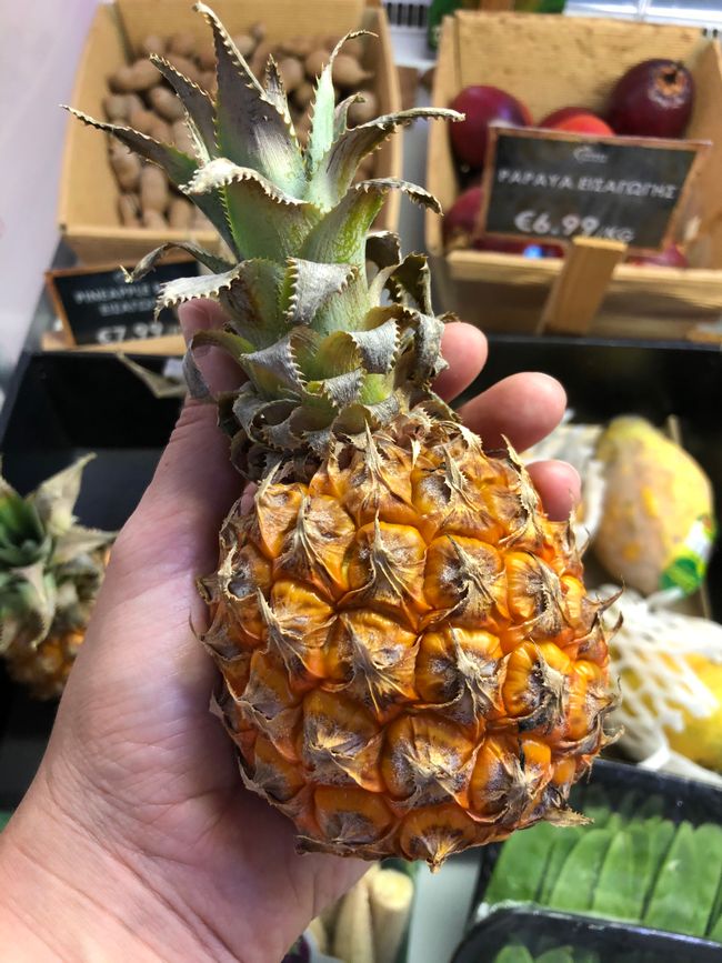 Baby pineapples