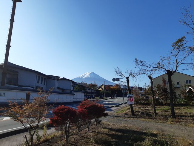 Ausblick vom Hoteleingang (aka Fuji #11)