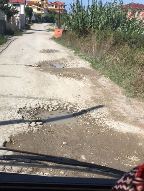 Albanian roads