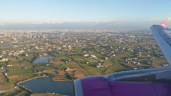 Approach to Taipei