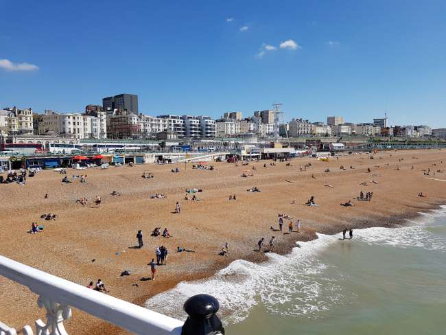 Aussicht vom Brighton Pier