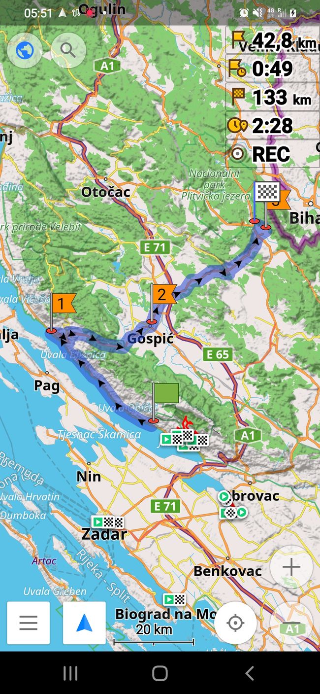 Kroasië Deel 4: Die terugreis