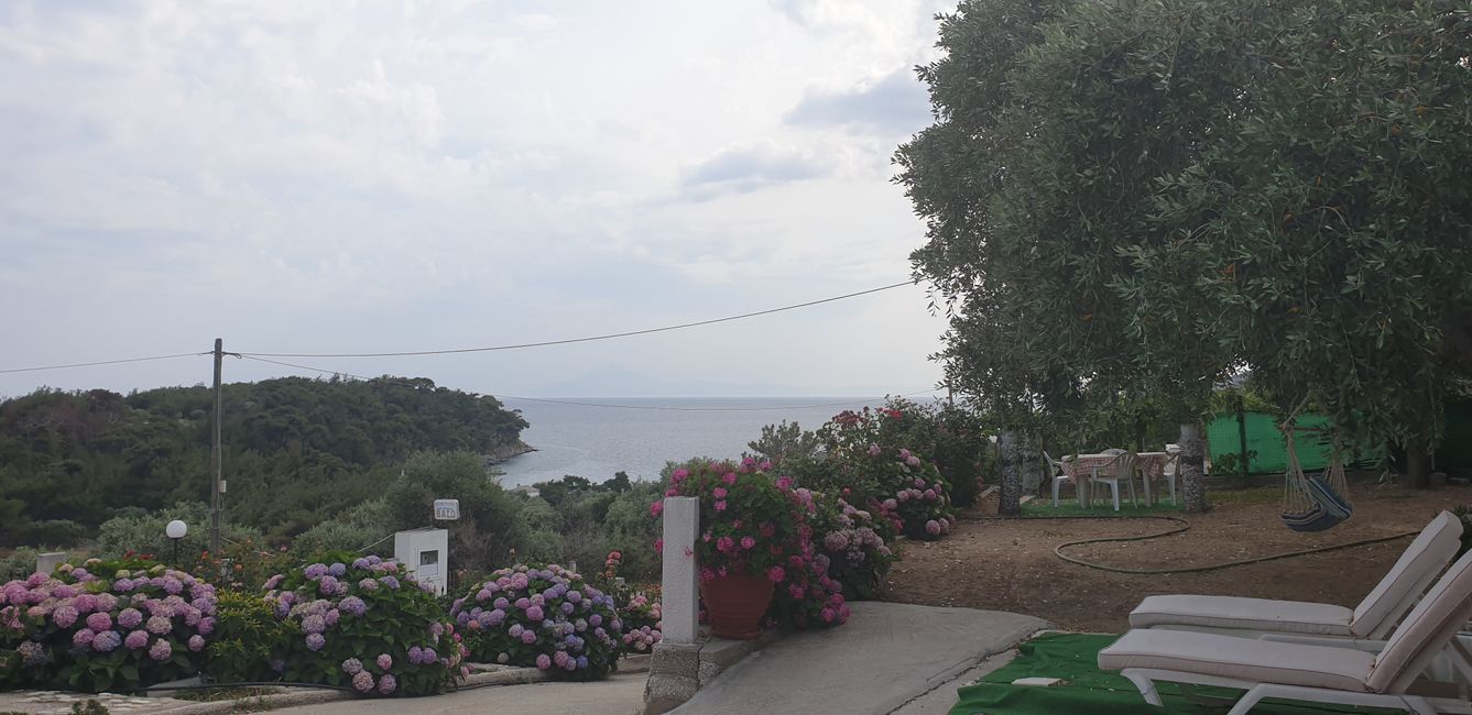 Tag 4 - Abfahrt Kerkini, Besuch von Philippi, über Kavala nach Thassos und zum Endziel Aliki