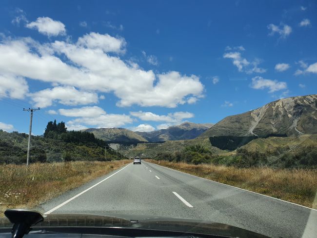 On the way to Hanmer Springs