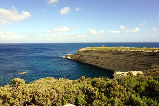 Malta - Spaziergang auf den Klippen