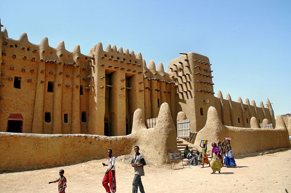 Djenné, the city of clay, a cultural heritage in Mali