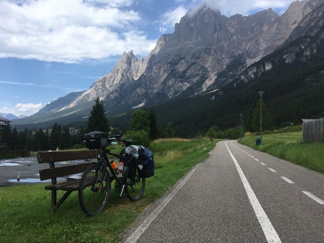 Detour Day 3: Back on the Dolomite Cycle Path and then heading south