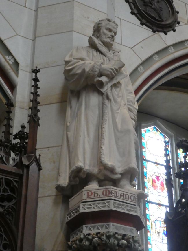 Philipp Melanthon in der Schlosskirche