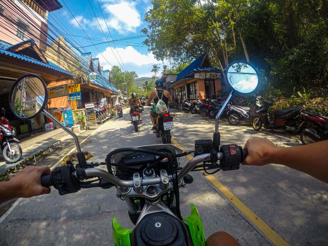 Tag 172 - Motorrad-Tour auf Koh Tao