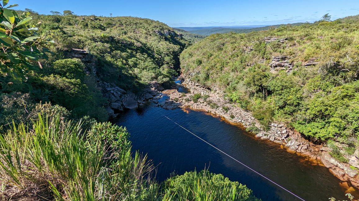 Lapa Doce Höhle, Devils Pool und Blick auf Pai Inacio, Chapa Diamantina
