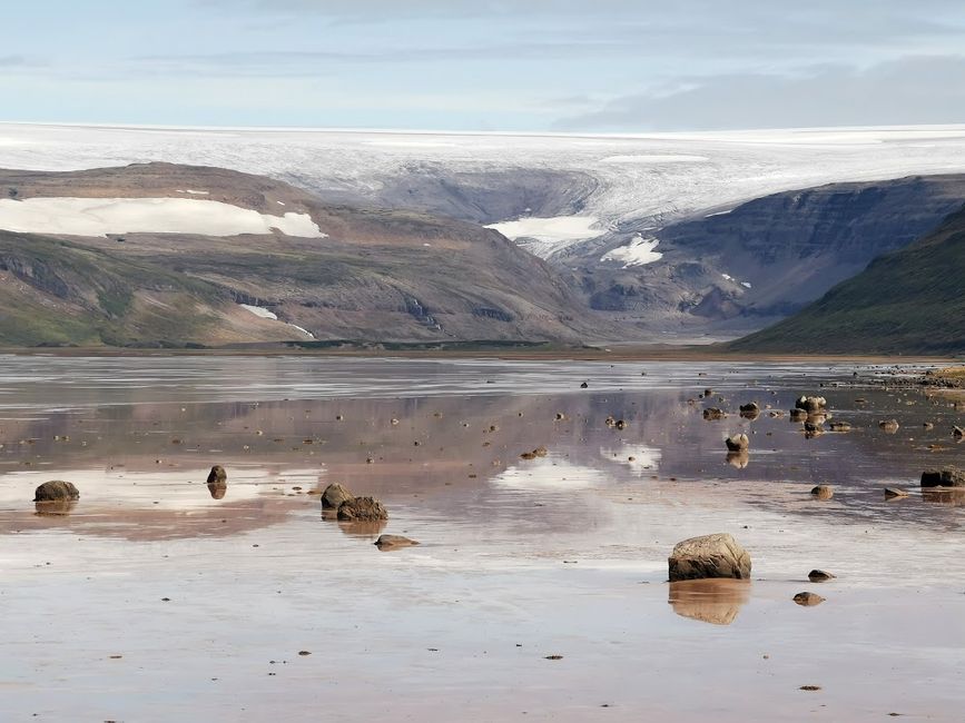 Iceland's glaciers below 1000 m