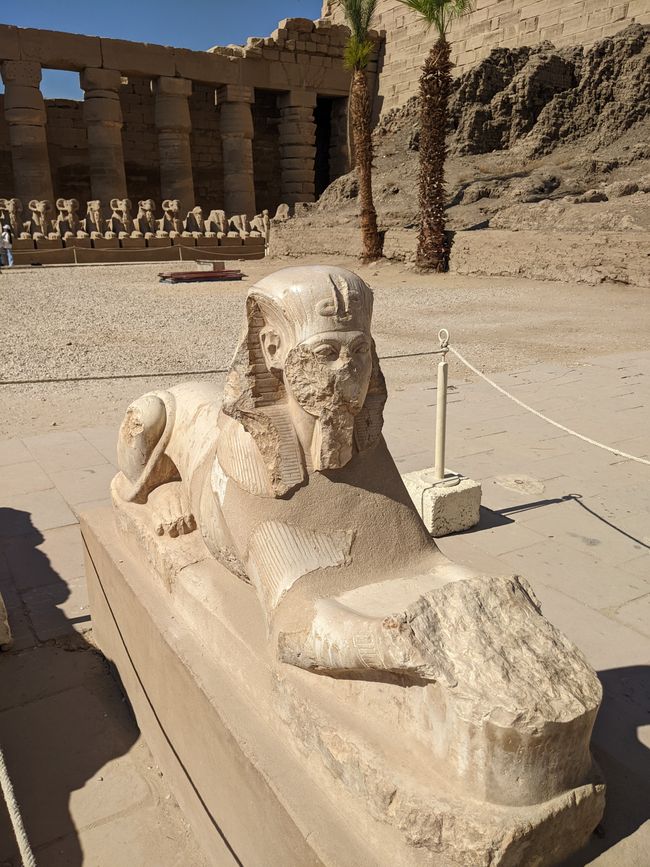 Sphinx aus Alabaster