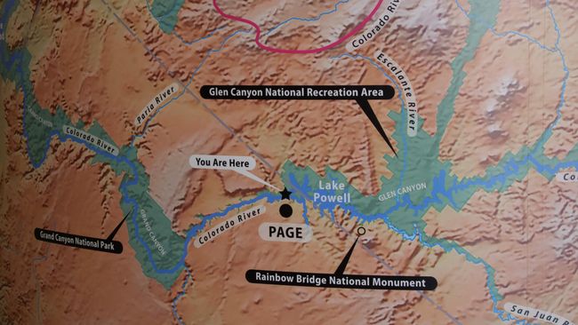 14/10/2019 - Page -> Antelope Canyon -> Glen Canyon Dam -> Las Vegas / USA (460 Kilometer)