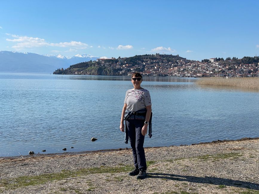 Blick auf Ohrid