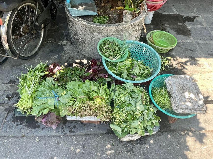 die vietnamesische Küche lebt von Kräutern