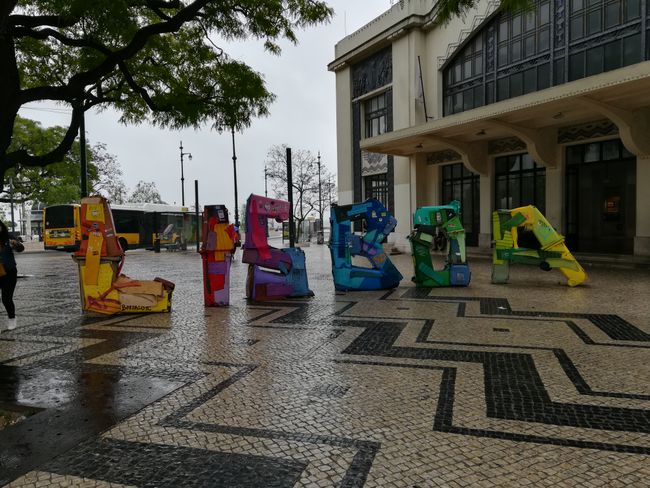 Studienfahrt nach Lissabon - Surfen im Regen