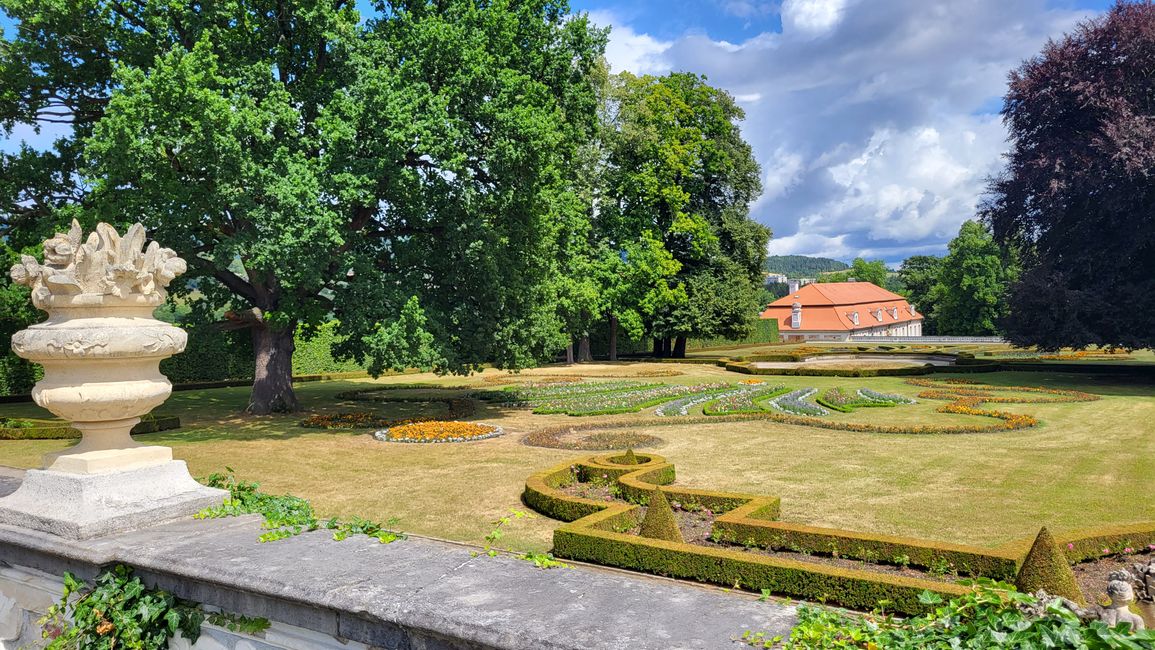 Barockgarten Schloss Krumau