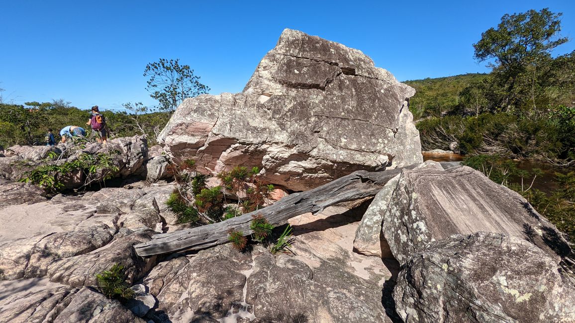 Lapa Doce Höhle, Devils Pool und Blick auf Pai Inacio, Chapa Diamantina