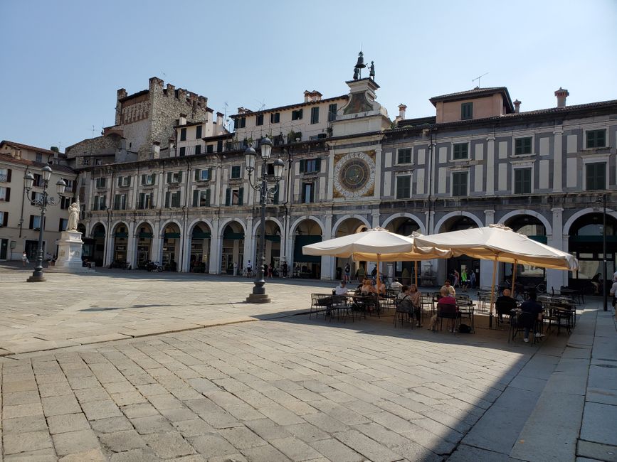Hauptplatz in Brescia
