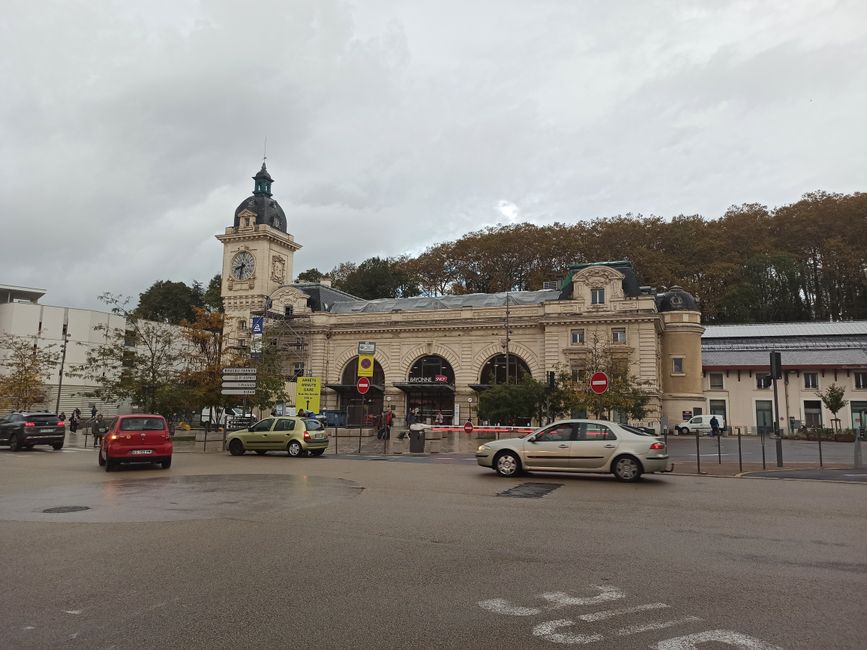 The train station by day