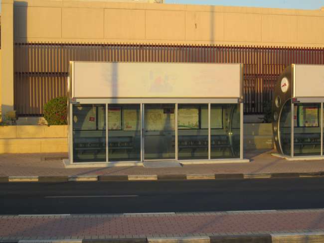 Air-Conditioned Bus Stops in Dubai