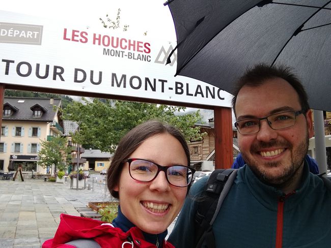 We're starting the Tour du Mont Blanc!