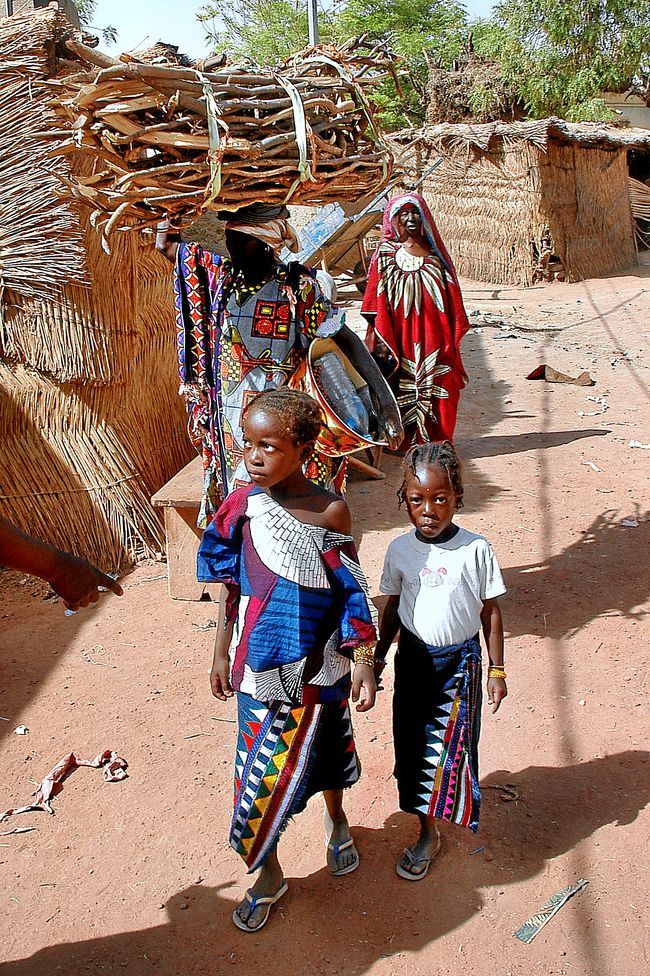 Djenné, die Stadt aus Lehm, ein Kulturerbe in Mali