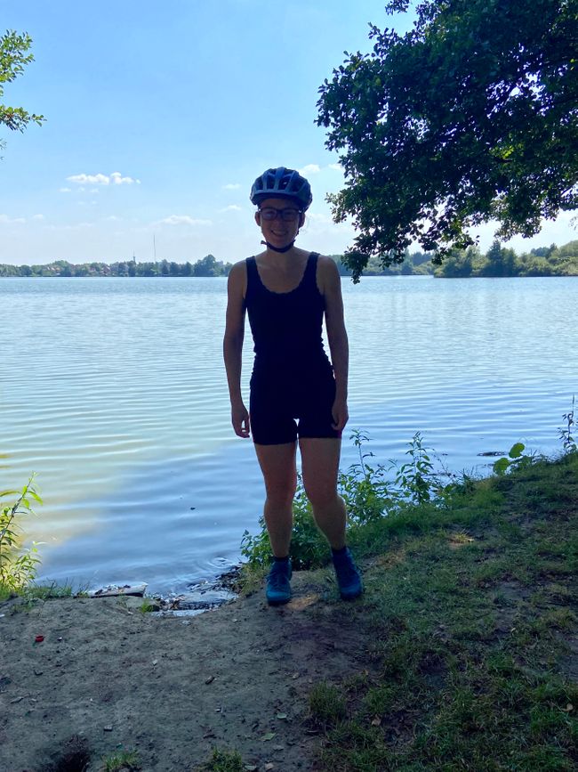 Janina près d'un lac