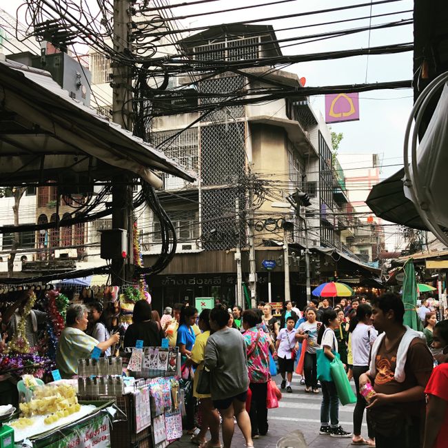 Erste Eindrücke aus Bangkok