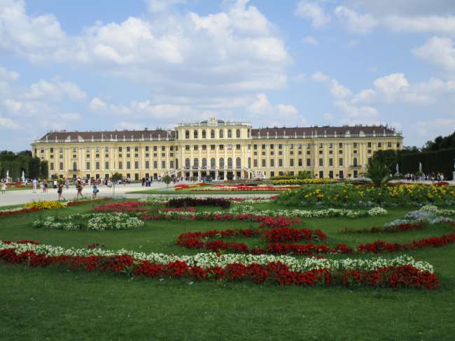 Schönbrunn Palace from the Gloriette