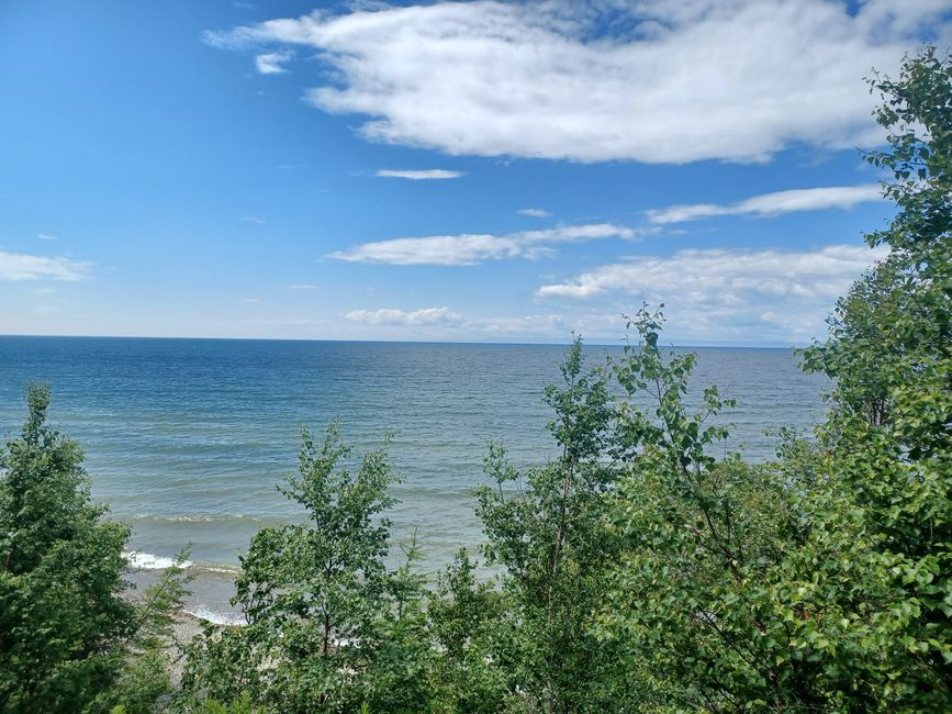 Lake Baikal 150 km away