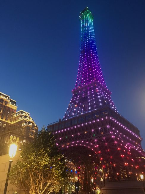 Eiffel Tower replica in Macau