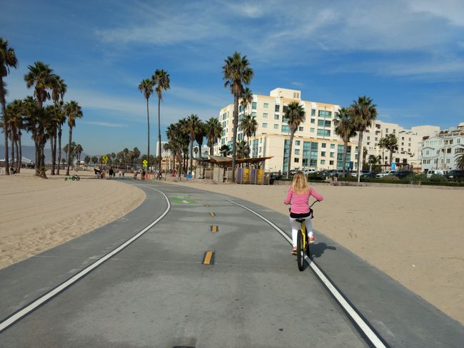 Fahrradtour entlang der Küste