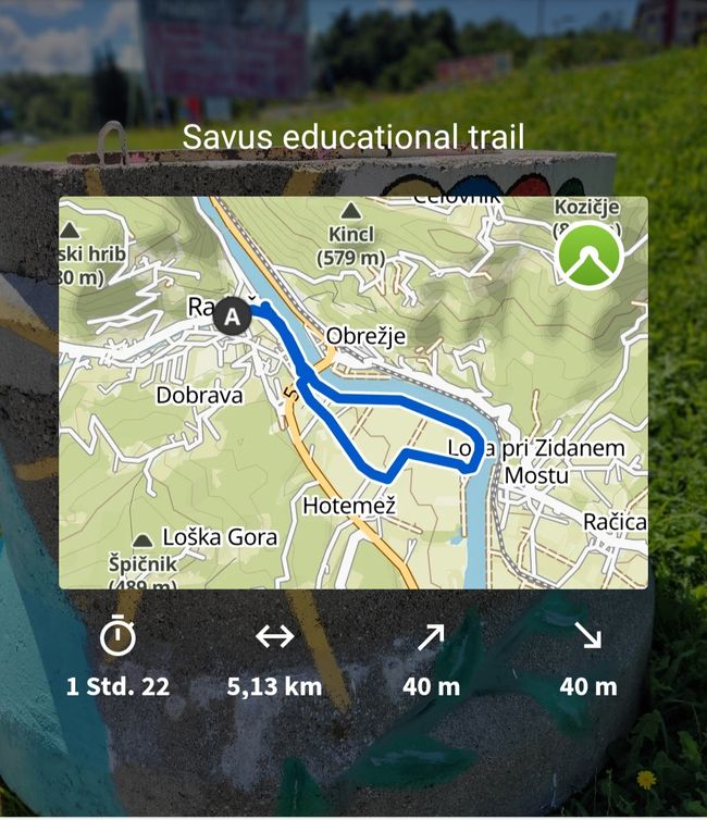ટેગ 6 - 27.07.2023 Savus Educational Trail und Grad Sevnica