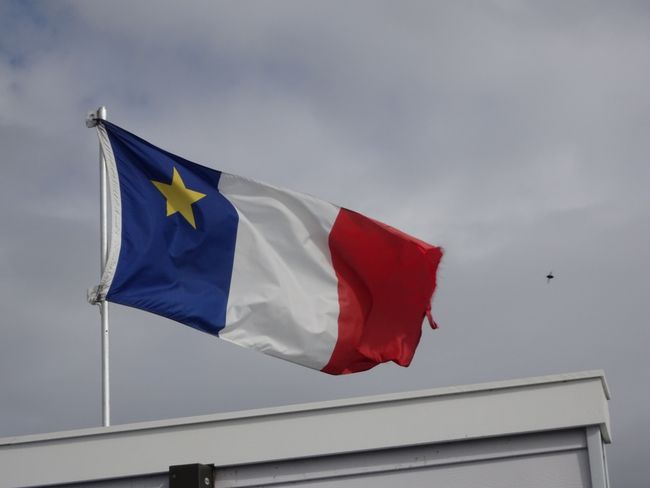Flagge der Acadien