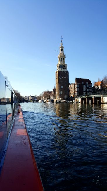 Grachtenfahrt: Durch die Kanäle von Amsterdam