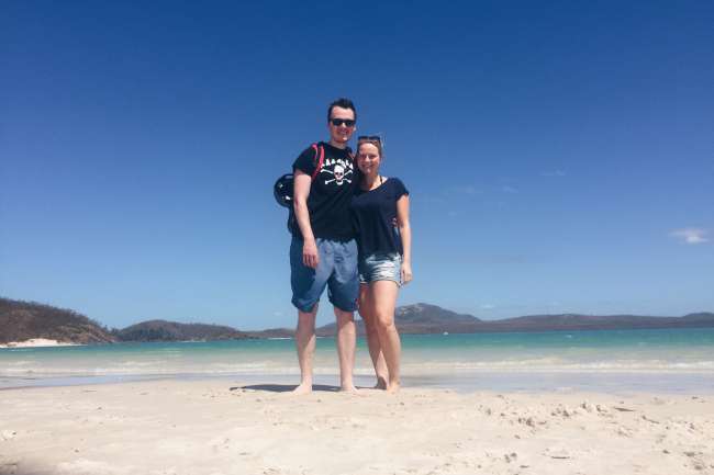 Whitehaven Beach. Or maybe not?