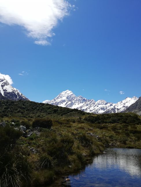 Tour 1 - Blick auf Mount Cook 2